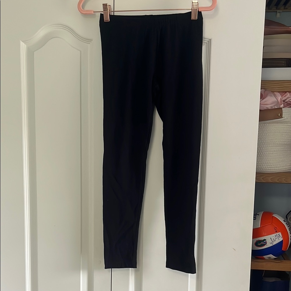 Cat & Jack Black Leggings Sleek Stretchy Design